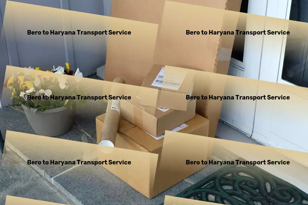 Bero to Haryana Transport Custom goods shipment services