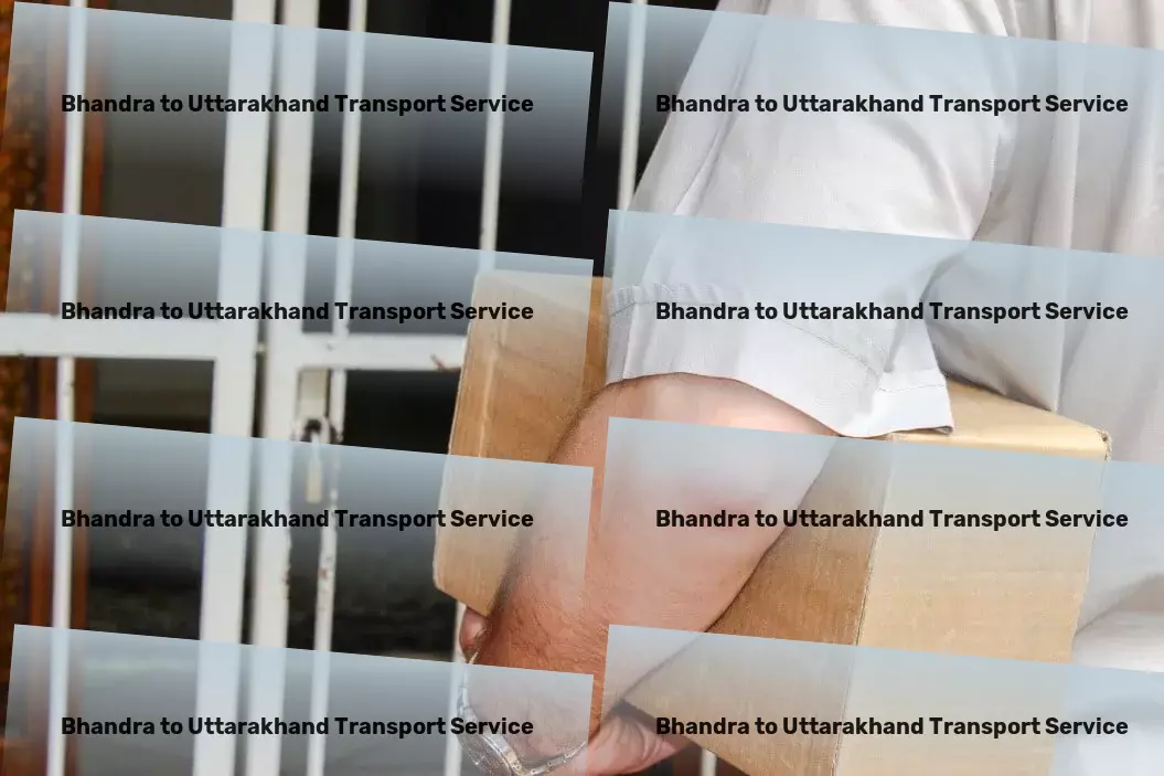 Bhandra to Uttarakhand Transport Domestic courier services