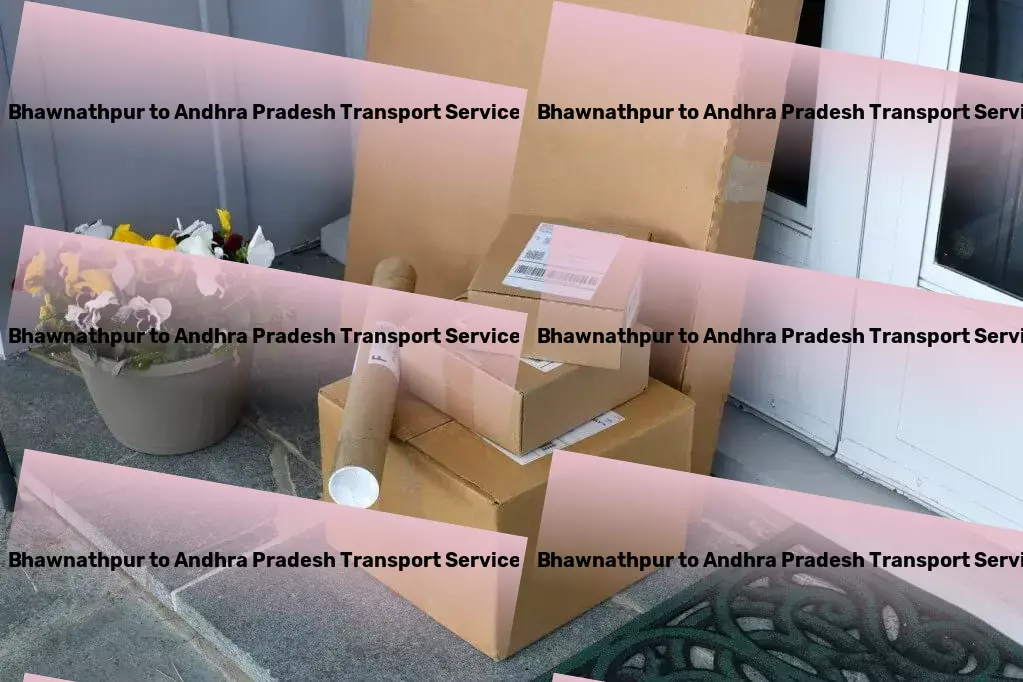 Bhawnathpur to Andhra Pradesh Transport The perfect blend of technology and expertise for your Indian logistics needs! - Express moving solutions