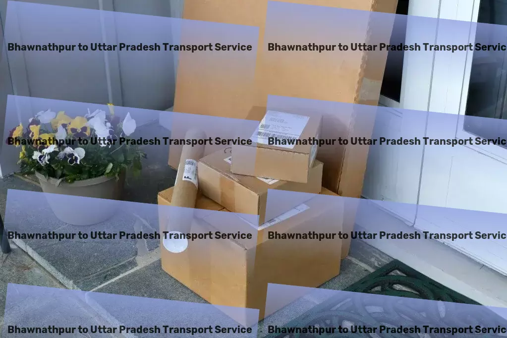 Bhawnathpur to Uttar Pradesh Transport Efficient shipping solutions