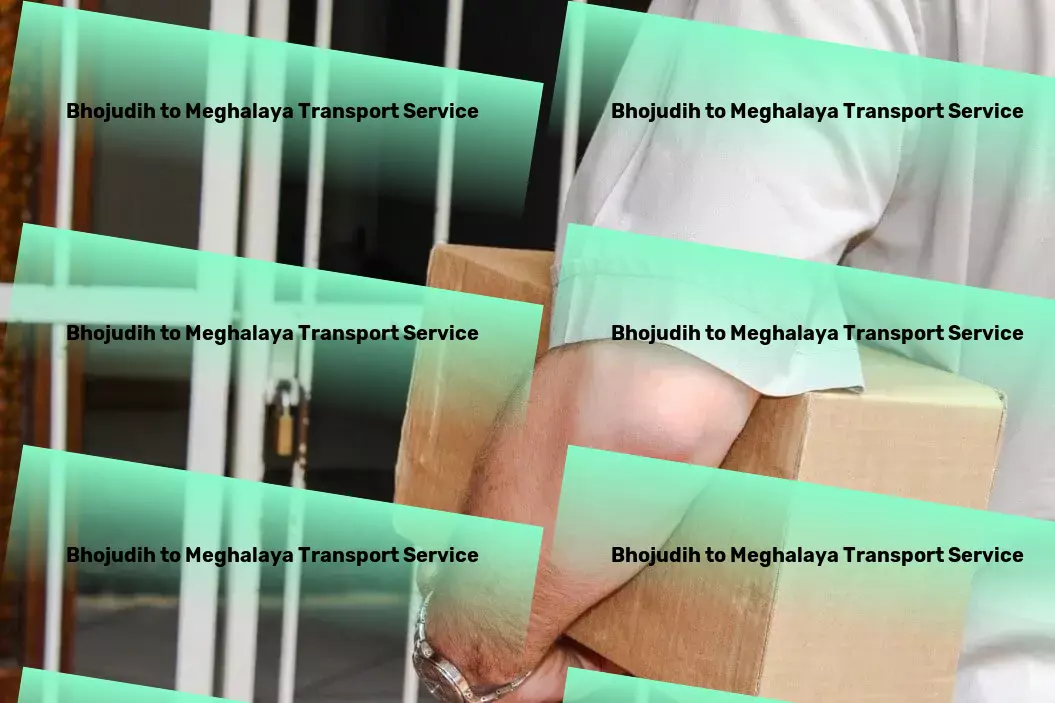 Bhojudih to Meghalaya Transport High-volume cargo logistics