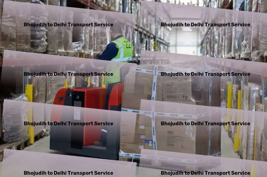 Bhojudih to Delhi Transport Mastering the art of logistic perfection within India! - Full load transport services