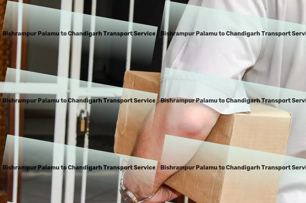 Bishrampur Palamu to Chandigarh Transport Quick freight services