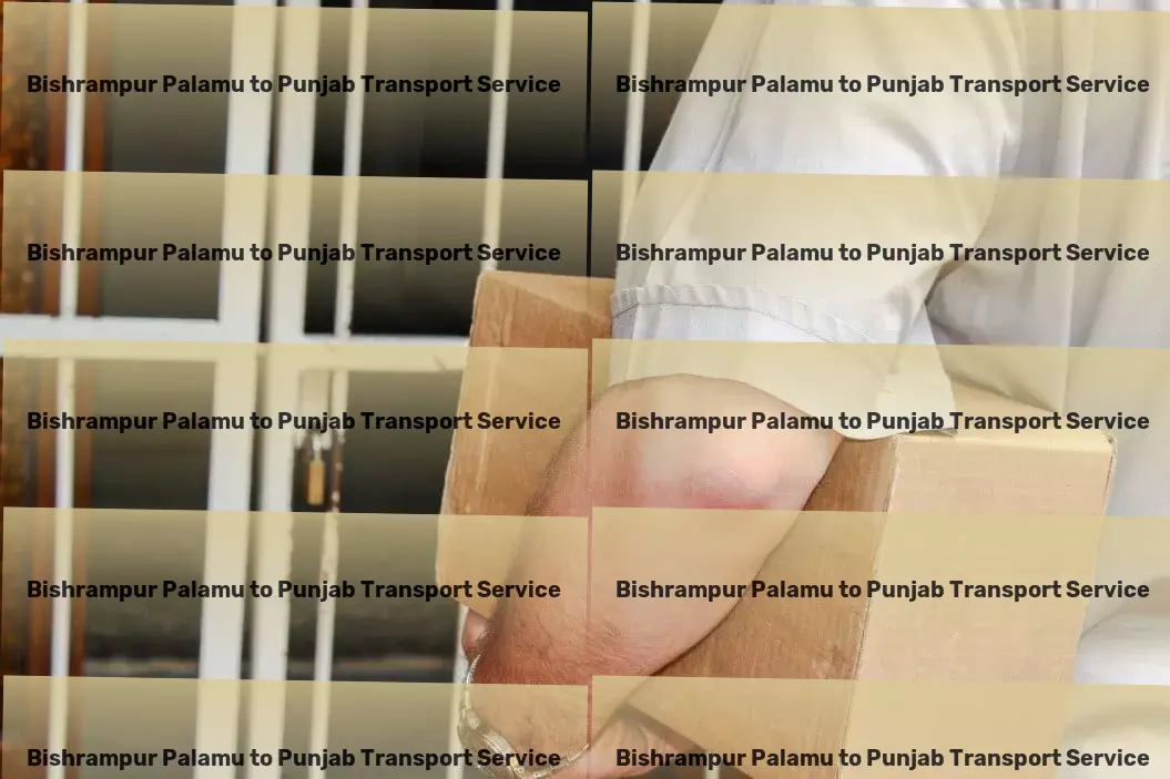 Bishrampur Palamu to Punjab Transport Efficient cargo services