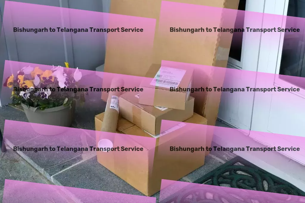 Bishungarh to Telangana Transport Unleashing the power of smart transportation within India! - Multi-regional freight transport