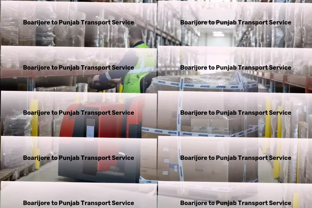 Boarijore to Punjab Transport Join hands with the leaders in Indian goods transit! - Specialized goods delivery