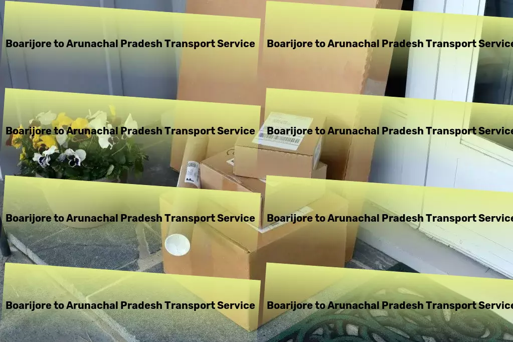 Boarijore to Arunachal Pradesh Transport E-commerce cargo booking