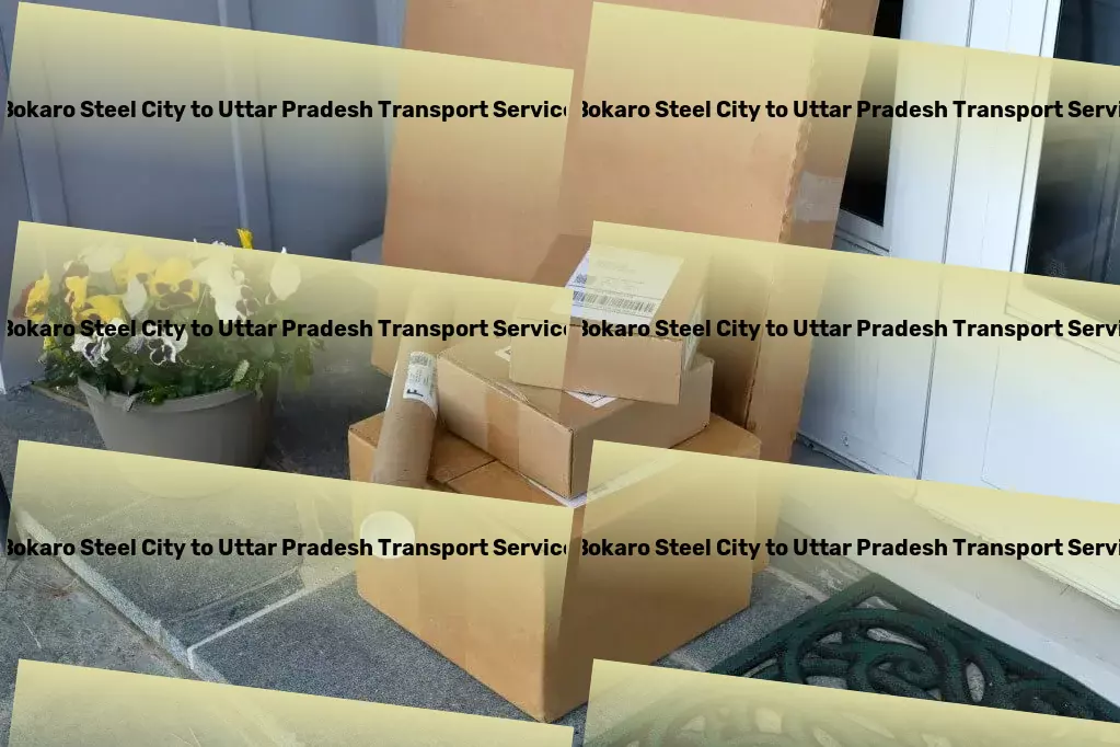 Bokaro Steel City to Uttar Pradesh Transport Cargo and freight company