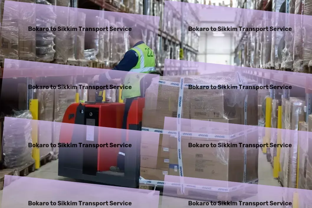 Bokaro to Sikkim Transport The ultimate choice for overcoming logistic obstacles in India. - Cargo forwarding services