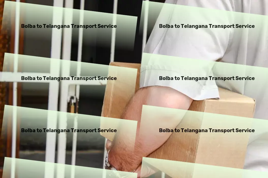 Bolba to Telangana Transport Seamless, integrated transport solutions for vibrant India! - Customized freight delivery