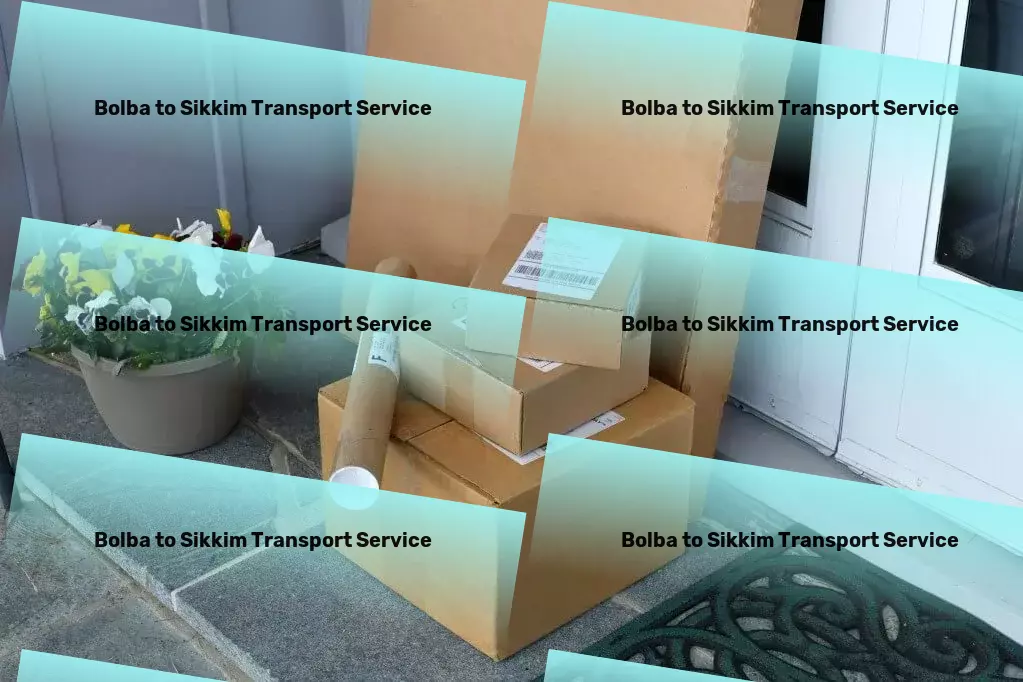 Bolba to Sikkim Transport Inter-state freight delivery