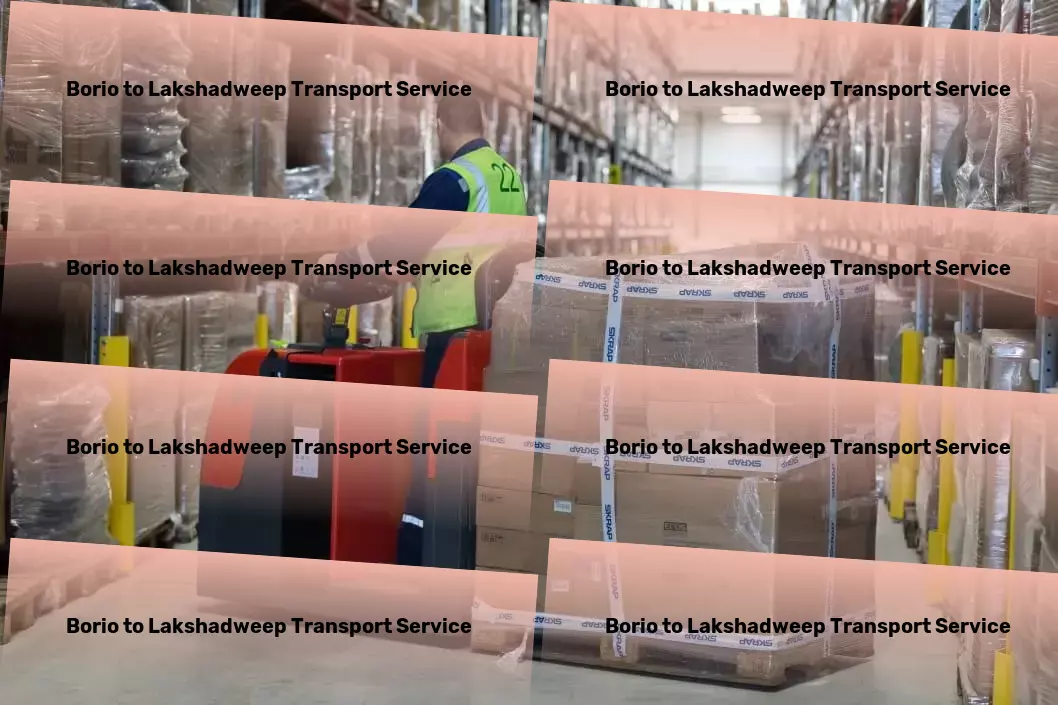 Borio to Lakshadweep Transport Comprehensive packer services