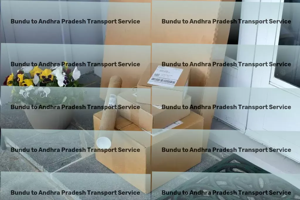 Bundu to Andhra Pradesh Transport Regional truckload transport