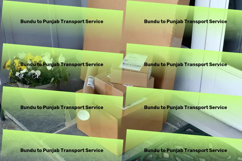 Bundu to Punjab Transport Full truckload freight