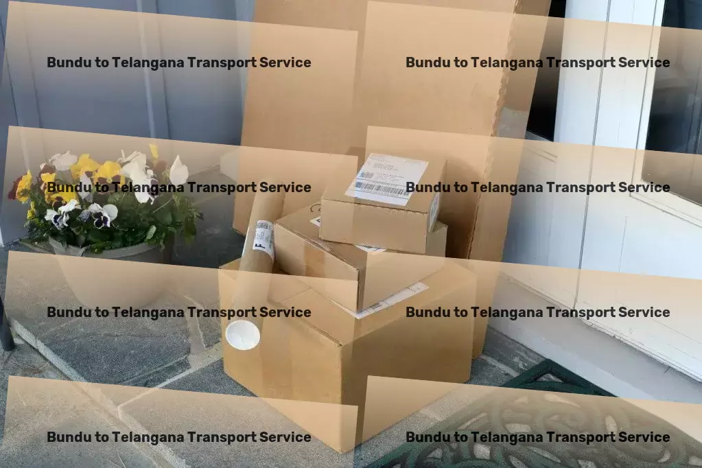 Bundu to Telangana Transport Third-party logistics