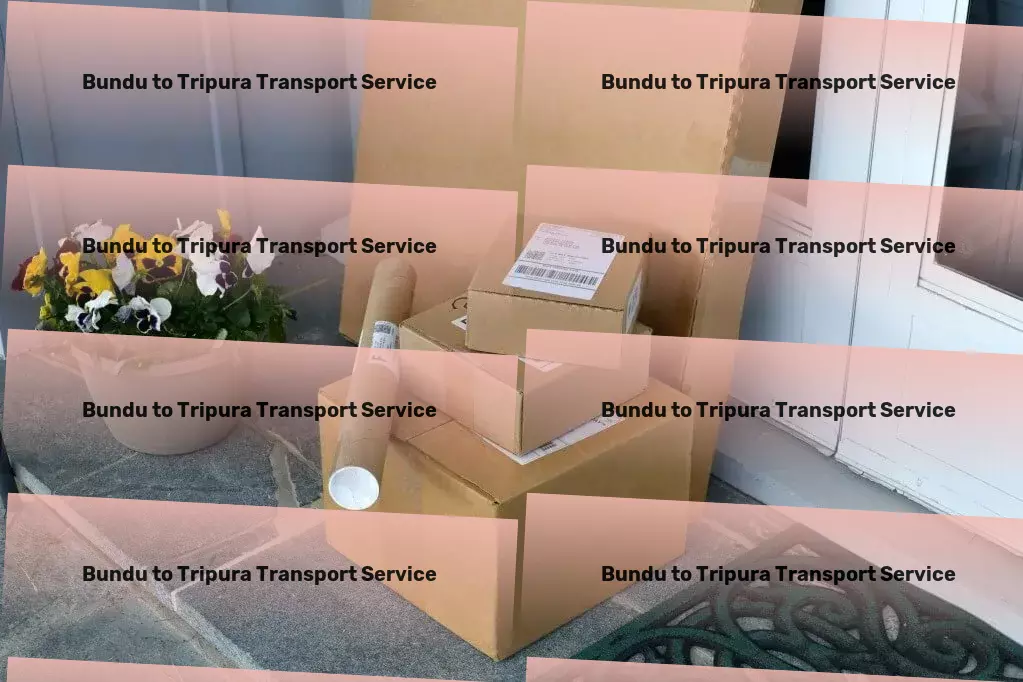 Bundu to Tripura Transport Professional cargo logistics