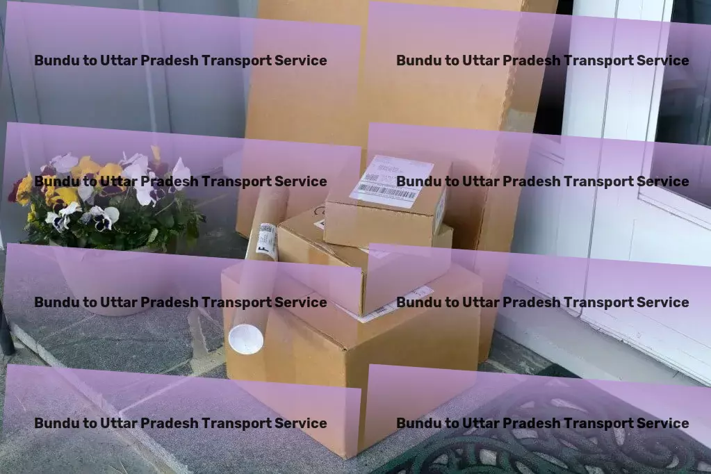 Bundu to Uttar Pradesh Transport Local goods forwarding