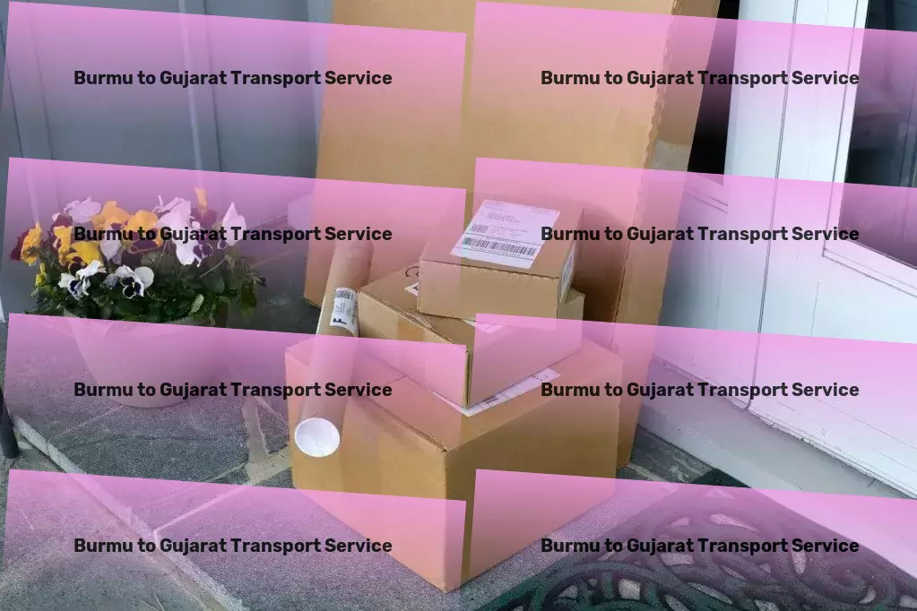 Burmu to Gujarat Transport Industrial haulage services